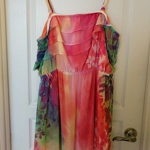 Multi-colored Maxi Dress